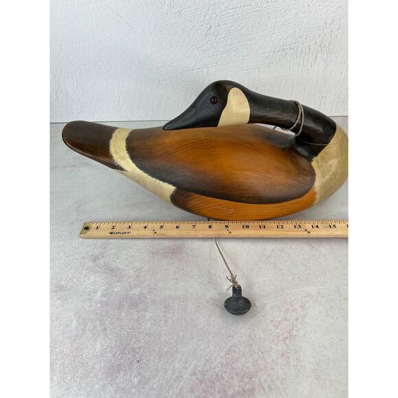 Big Sky Carvers Wooden Canadian Goose Hand-carved by Linda Williams/ 16” long‎ - Picture 9 of 11